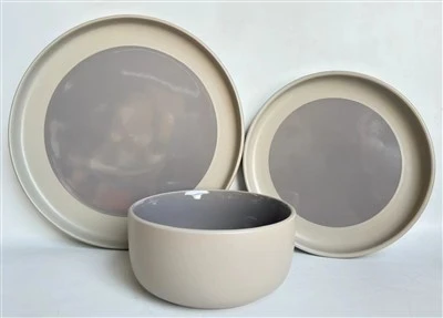 Modern Color Glaze Ceramic Dinner Set Modern Color Glaze Ceramic Dinner Set